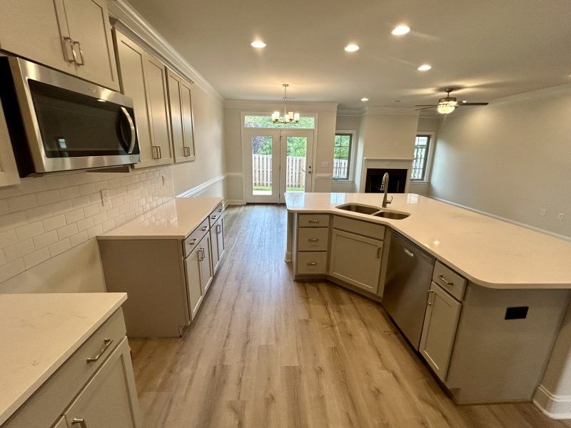Furnished interior view inside a new home in Trellises, High Point (Image 6).