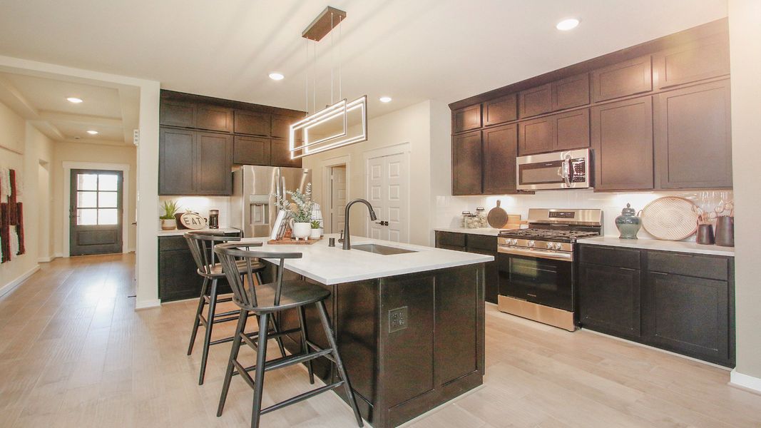 Furnished interior view inside a new home in Colony at Pinehurst, Pinehurst (Image 12).