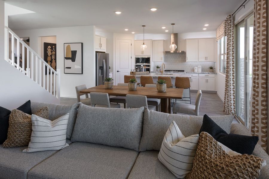 Representative furnished interior of a home built from the Sienna by Mattamy Homes in Empire Pointe, Queen Creek (Image 5).