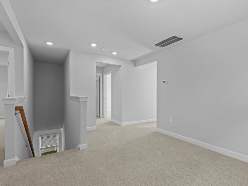 Spacious, unfurnished interior of a new home in The Farm at Wells Creek - Heritage Collection, Gray Court (Image 16). Spacious, unfurnished interior of a new home in The Farm at Wells Creek - Heritage Collection, Gray Court (Image 16).