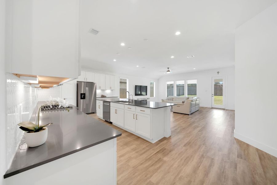 Discover your open living area, designed to be both spacious and inviting.