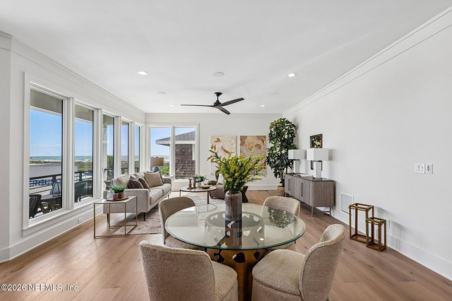Furnished interior view inside a new home in , Jacksonville Beach (Image 38).
