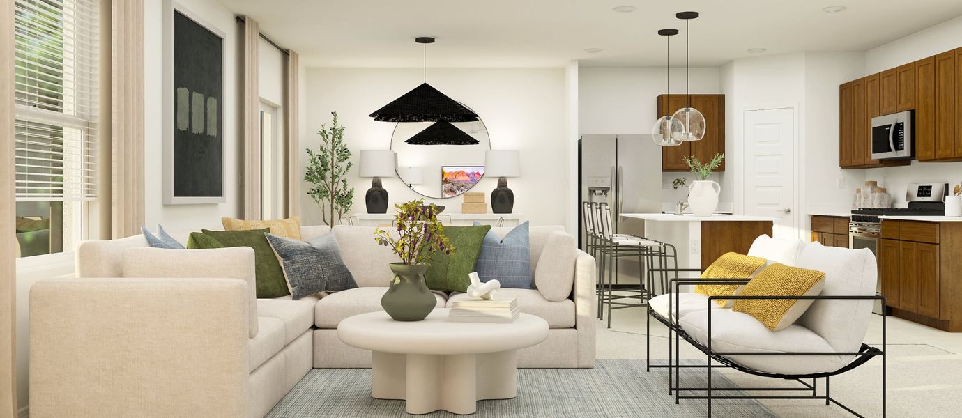 Columbus family room