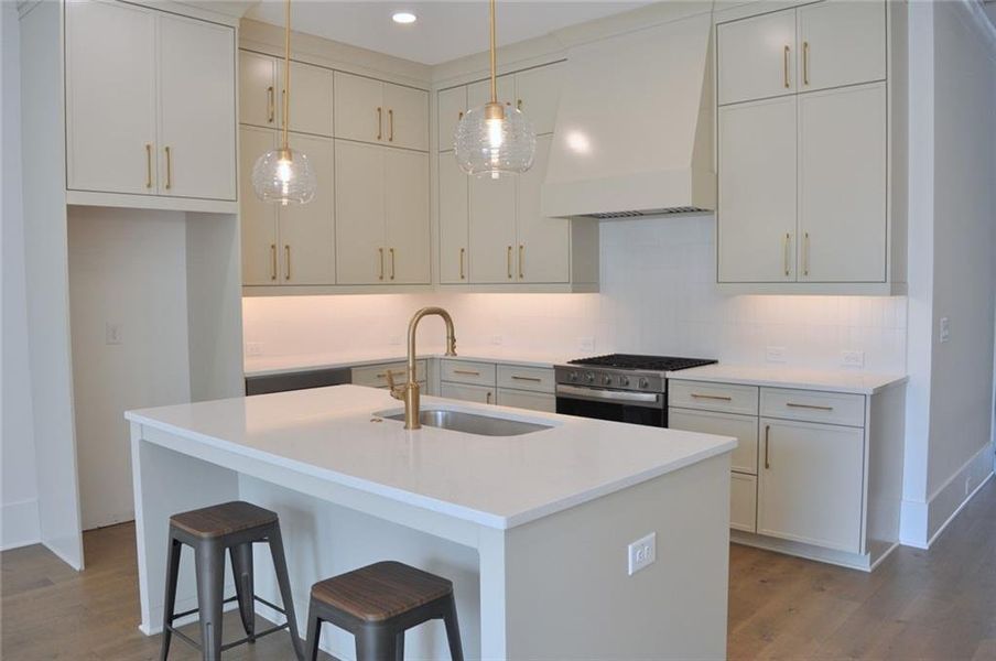 Furnished interior view inside a new home in , Marietta (Image 7).