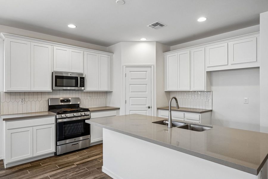 Furnished interior view inside a new home in Hawes Crossing, Mesa (Image 9).