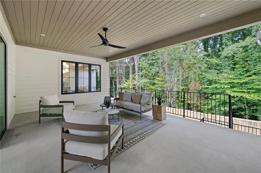 Exterior details and patio area of a home in , Dunwoody (Image 3).