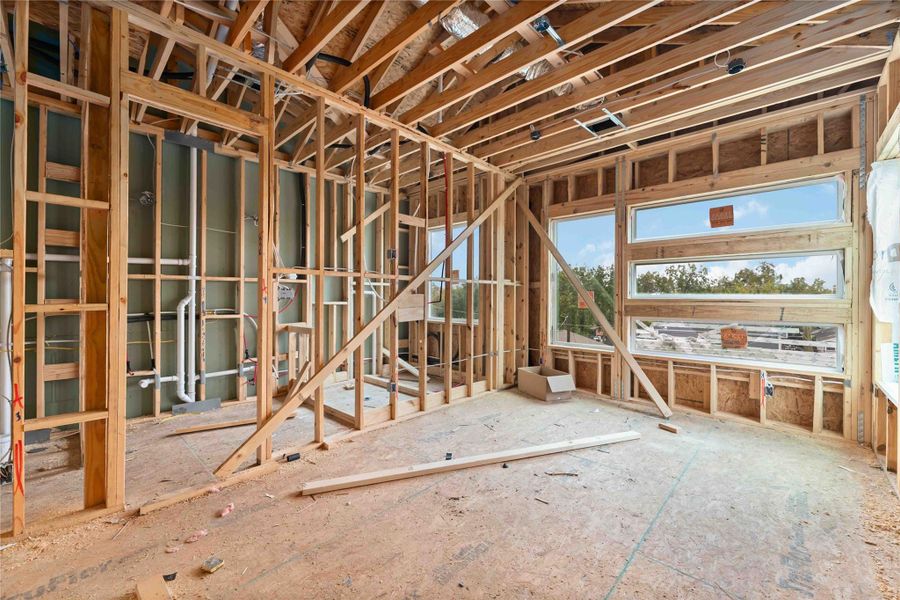 In-progress construction of a new home in , Houston, TX (Image 17).