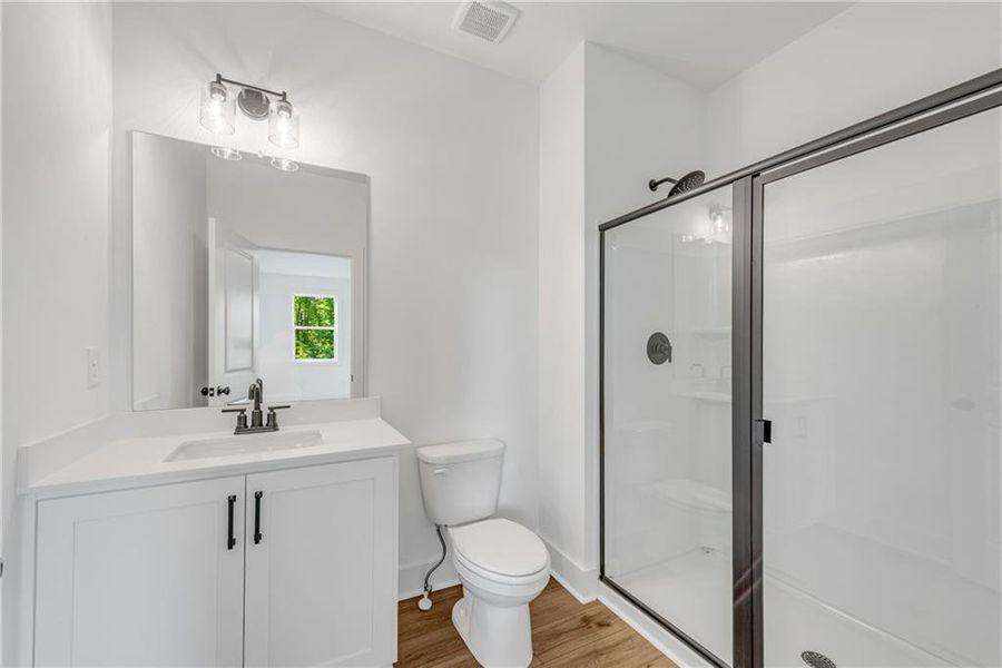 Furnished interior view inside a new home in , Suwanee (Image 12).