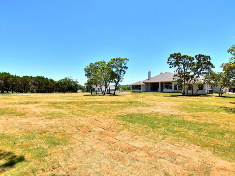 Outdoor and nature views near homes built from the Avalon by Giddens Homes in Scofield Farms Estates, Georgetown (Image 225).