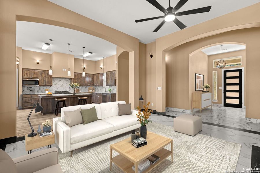 Furnished interior view inside a new home in , Canyon Lake (Image 13).