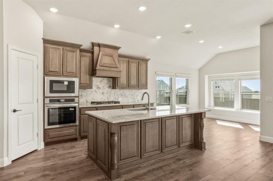 Furnished interior view inside a new home in Wildcat Ridge Phase 2 and 4, Godley (Image 12).