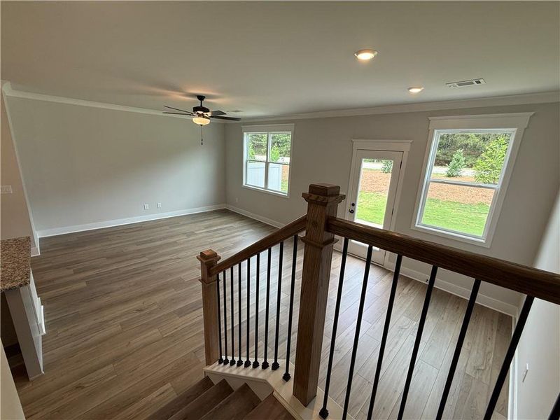 Spacious, unfurnished interior of a new home in The Towns at Auburn Station East, Auburn (Image 18).