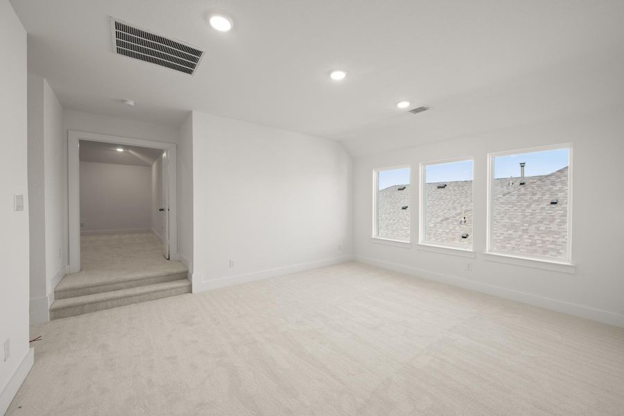 Spacious, unfurnished interior of a new home in Discovery Collection at Bridgewater, Midlothian (Image 18). Spacious, unfurnished interior of a new home in Discovery Collection at Bridgewater, Midlothian (Image 18).