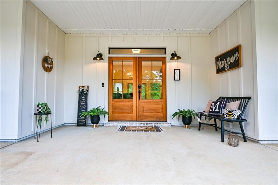 Exterior details and patio area of a home in , Monticello (Image 39).