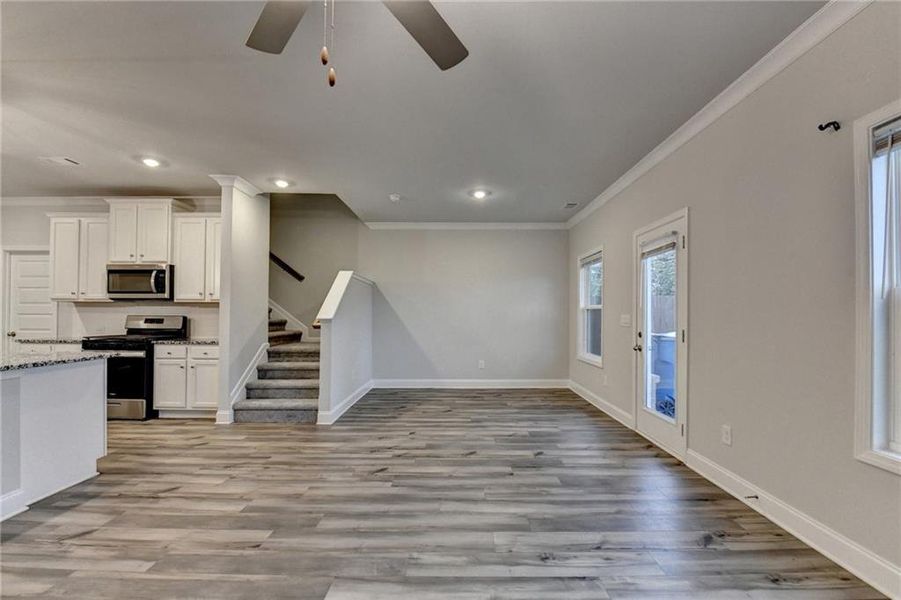 Spacious, unfurnished interior of a new home in Westgate Enclave, Loganville (Image 29).