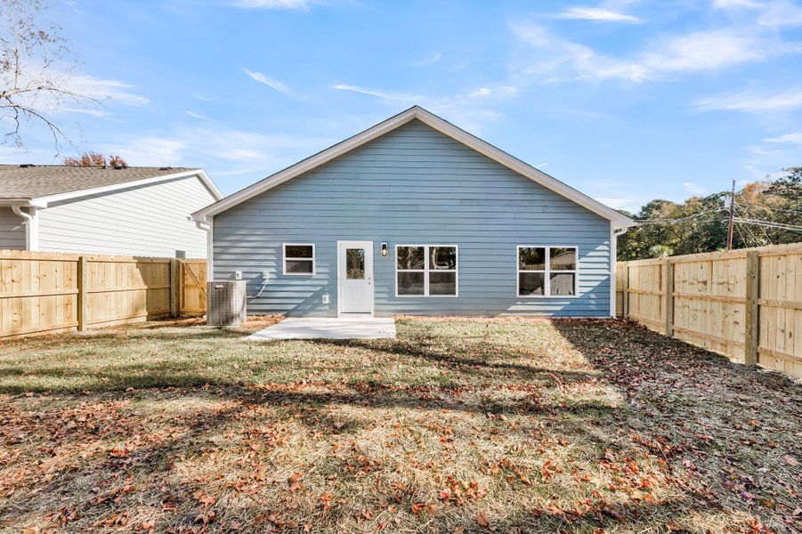 Exterior details and patio area of a home in , Charleston (Image 26).