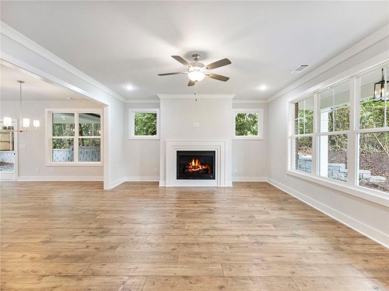 Spacious, unfurnished interior of a new home in , Buford (Image 34). Spacious, unfurnished interior of a new home in , Buford (Image 34).