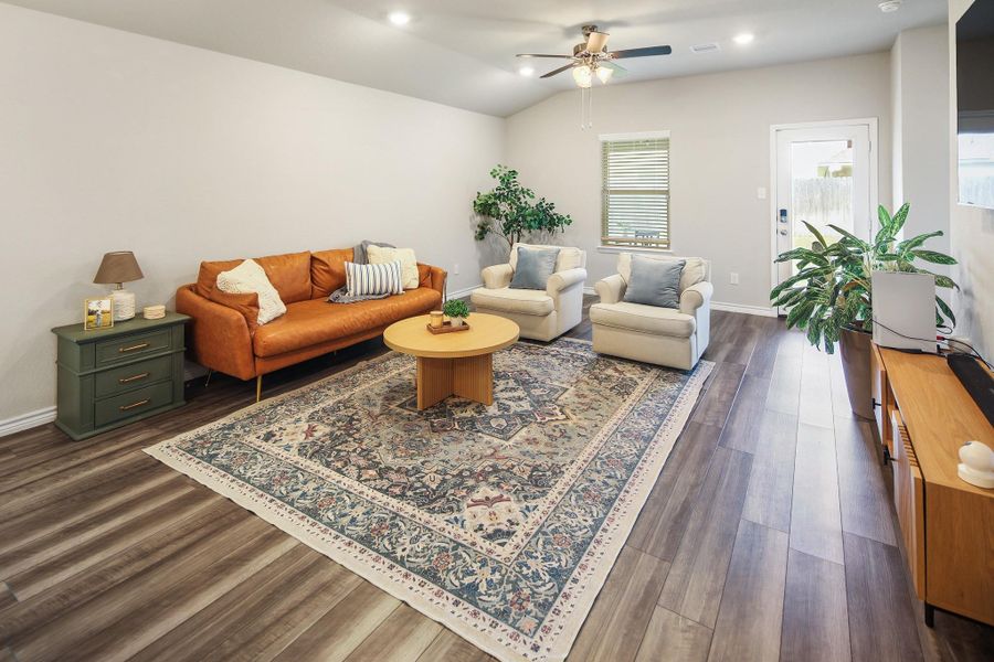 Furnished interior view inside a new home in , College Station (Image 11).