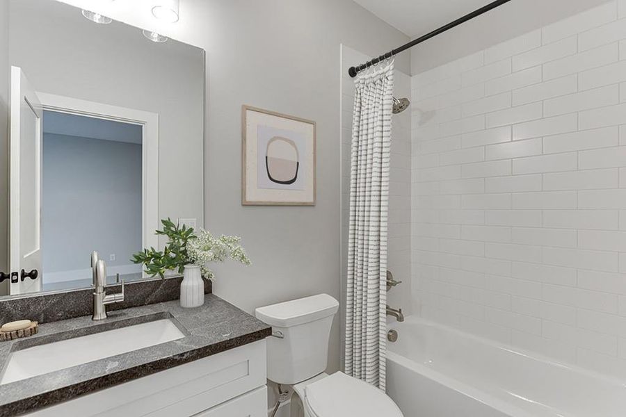 Furnished interior view inside a new home in , Cumming (Image 30).