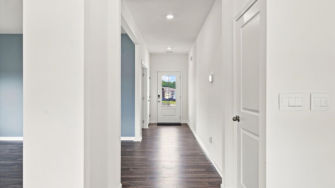 Spacious, unfurnished interior of a new home in Mary's Pointe, Clinton (Image 15). Spacious, unfurnished interior of a new home in Mary's Pointe, Clinton (Image 15).