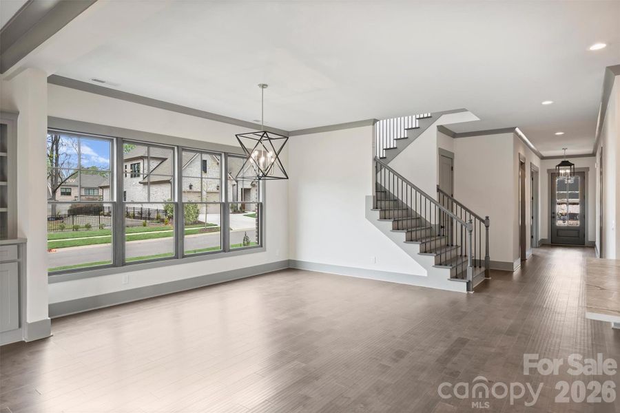 View of Dining Area leading to Stairs View of Dining Area leading to Stairs