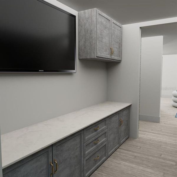 Furnished interior view inside a new home in , Ocala (Image 12).