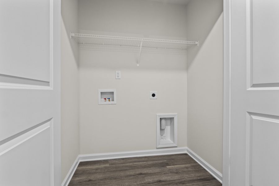 Representative unfurnished interior of a home built from the Cedar B by McGuinn Homes in Willow Lake, Blythewood (Image 29).