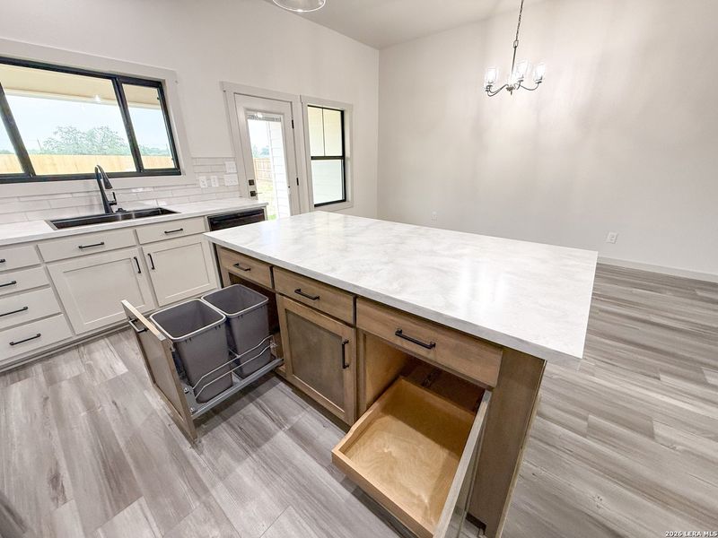 Furnished interior view inside a new home in , Devine (Image 11).