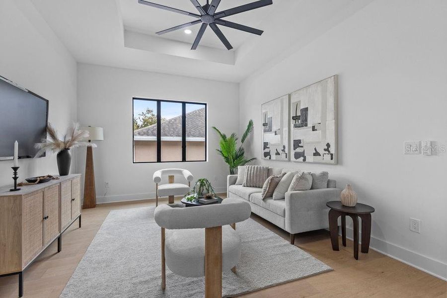 Furnished interior view inside a new home in , Tampa (Image 59). Furnished interior view inside a new home in , Tampa (Image 59).