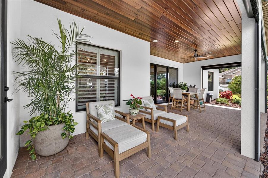Exterior details and patio area of a home in , Lakeland (Image 33). Exterior details and patio area of a home in , Lakeland (Image 33).