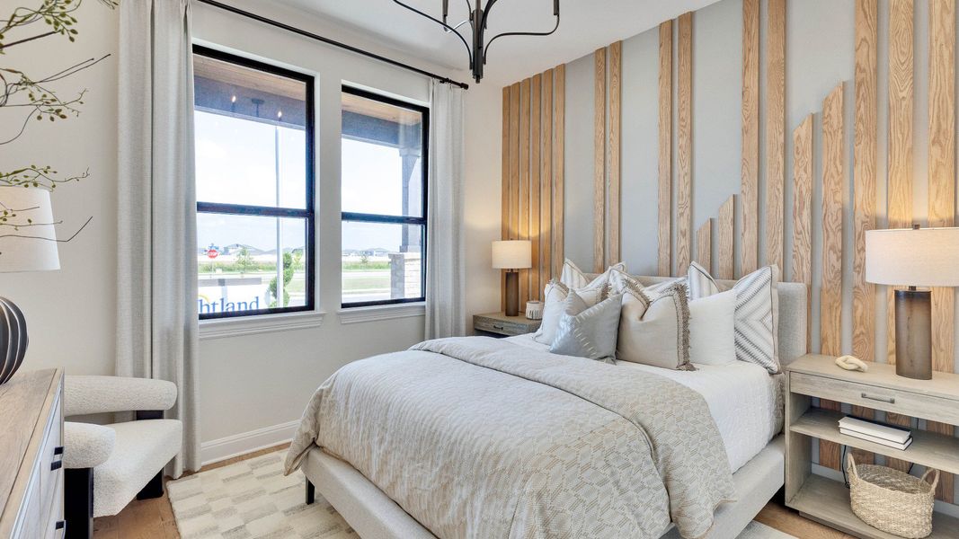 Representative furnished interior of a home built from the Elm by Brightland Homes in Southern Pointe, College Station (Image 17). Representative furnished interior of a home built from the Elm by Brightland Homes in Southern Pointe, College Station (Image 17).