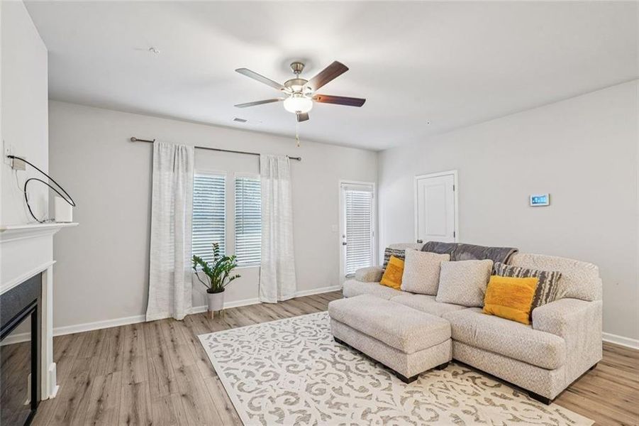Furnished interior view inside a new home in Chatham, Hampton (Image 5).
