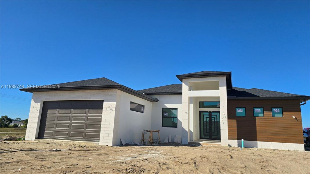 In-progress construction of a new home in , Cape Coral, FL (Image 26).