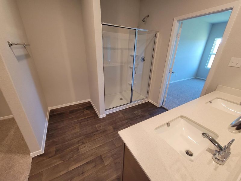 Spacious, unfurnished interior of a new home in Cloverleaf, Austin (Image 26). Spacious, unfurnished interior of a new home in Cloverleaf, Austin (Image 26).