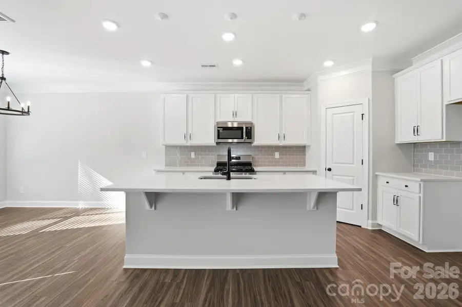 Furnished interior view inside a new home in Villas at Prestwick, Mooresville (Image 5).