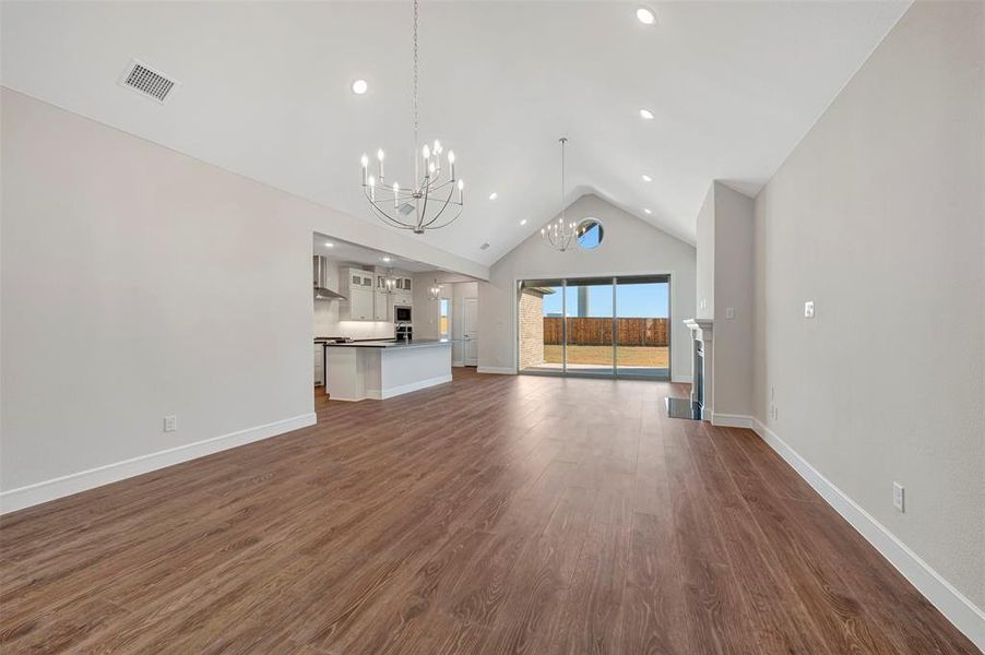 Spacious, unfurnished interior of a new home in Timberbrook, Justin (Image 32).