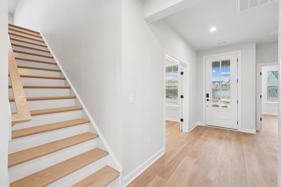 Representative unfurnished interior of a home built from the Aspen Creek by Tri Pointe Homes in The Meadows Collection at Serenity, Fuquay Varina (Image 27).