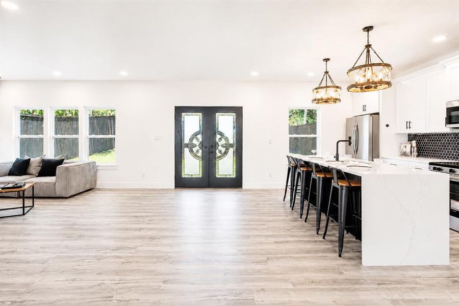 Furnished interior view inside a new home in , Granbury (Image 12).