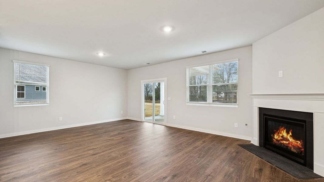 Spacious, unfurnished interior of a new home in Reserve at Hickory Ridge, Columbia (Image 23). Spacious, unfurnished interior of a new home in Reserve at Hickory Ridge, Columbia (Image 23).