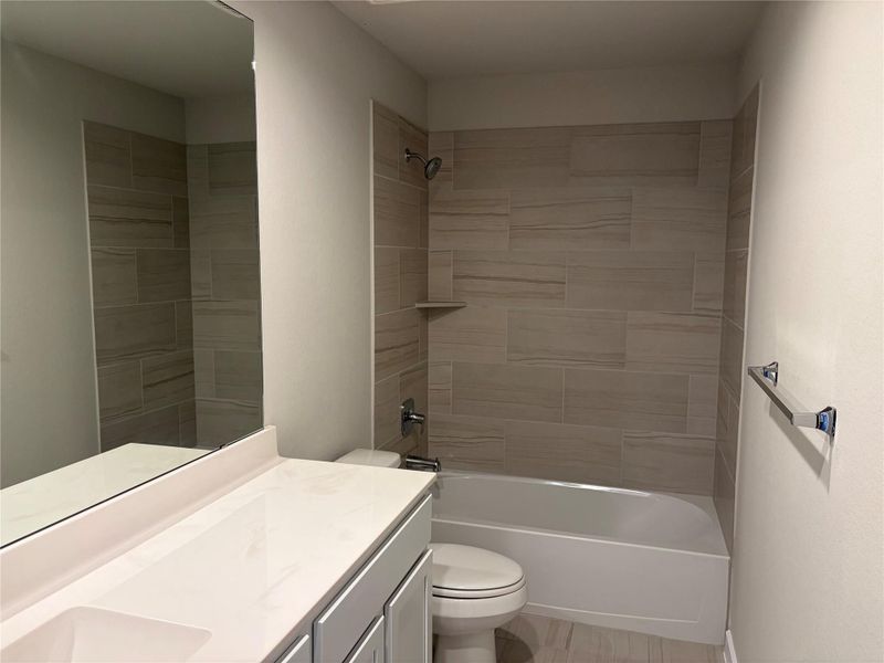 Furnished interior view inside a new home in Morton Creek Ranch, Katy (Image 10).