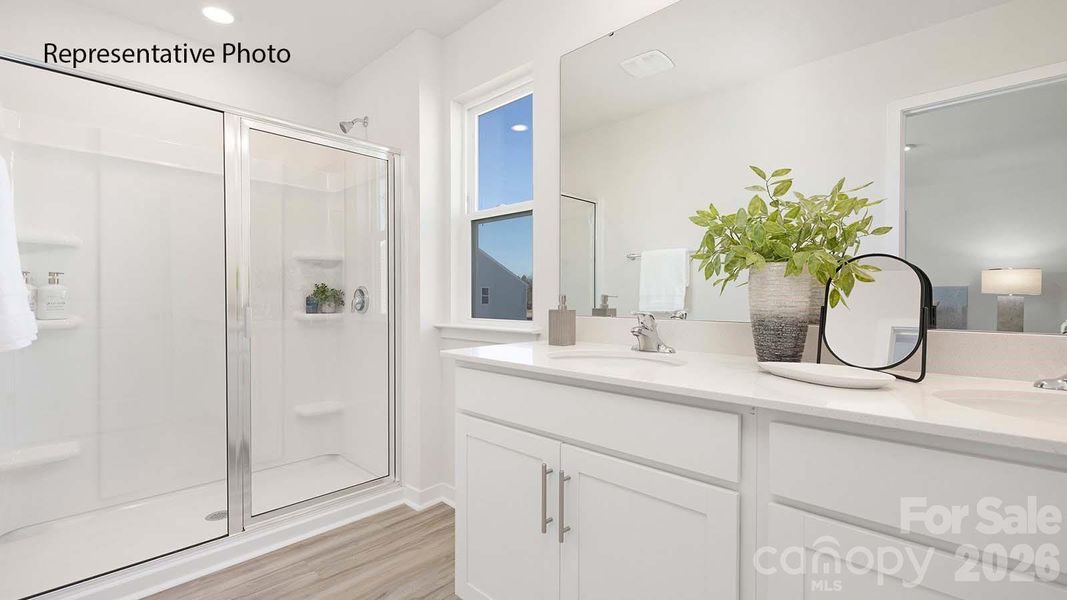 Furnished interior view inside a new home in Woodhaven at Chester, Chester (Image 5).