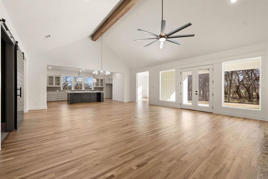 Spacious, unfurnished interior of a new home in Rolling Creek Ranch, Aledo (Image 24). Spacious, unfurnished interior of a new home in Rolling Creek Ranch, Aledo (Image 24).