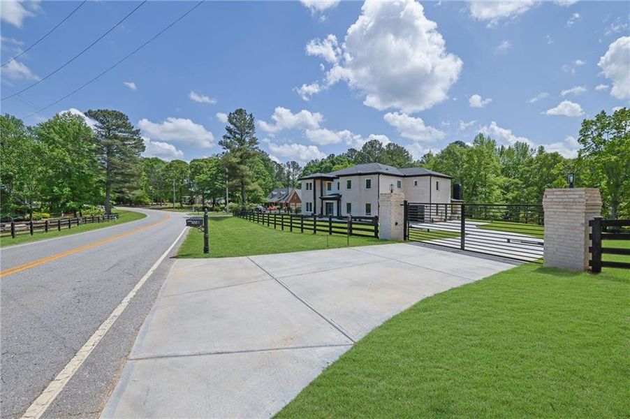 Front exterior of a new home in , Auburn, GA, highlighting curb appeal (Image 23).
