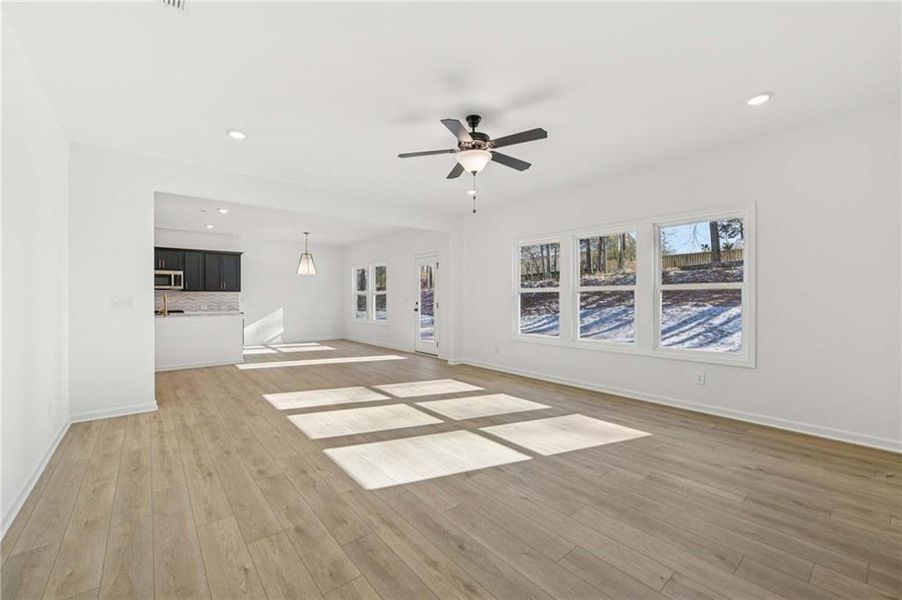 Spacious, unfurnished interior of a new home in The Estates at Casteel, Bethlehem (Image 26).