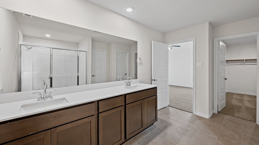 Furnished interior view inside a new home in Liberty Crossing, Royse City (Image 12).