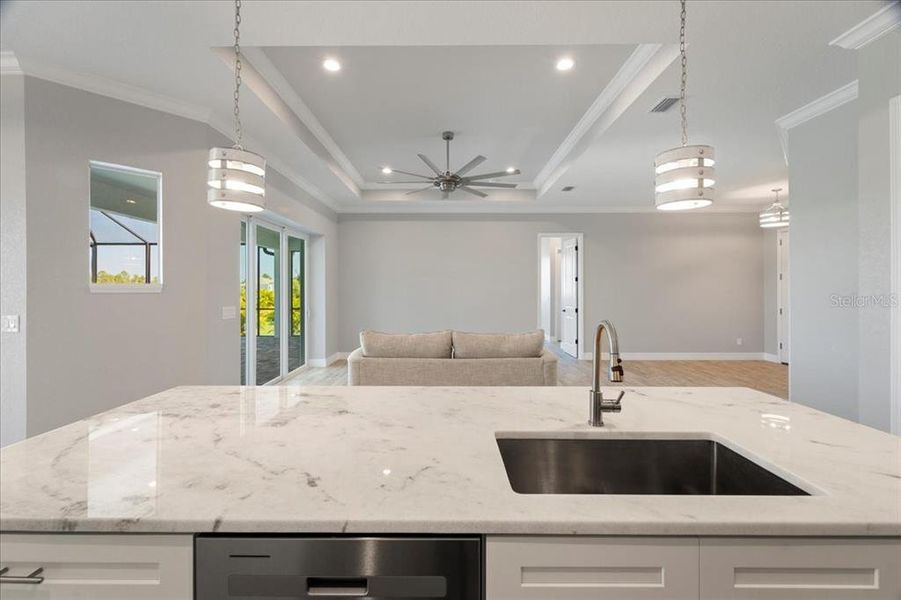 Furnished interior view inside a new home in , Port Charlotte (Image 6).