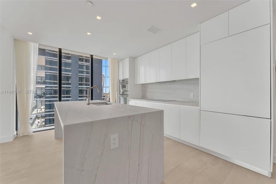 Furnished interior view inside a new home in Aria Reserve, Miami (Image 5).