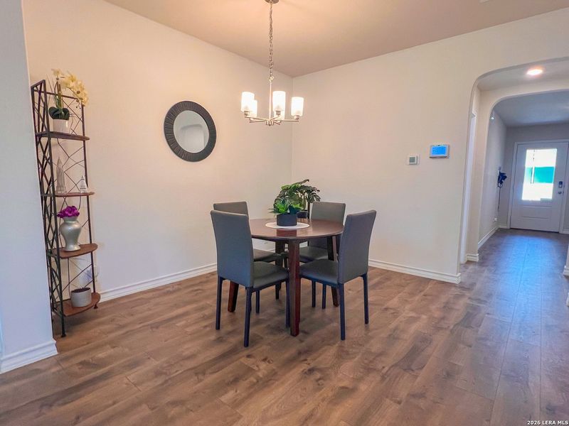 Furnished interior view inside a new home in Langdon, San Antonio (Image 13).