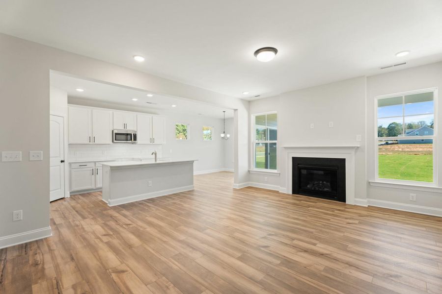 Spacious, unfurnished interior of a new home in Hopewell Garden, Winston-Salem (Image 22).