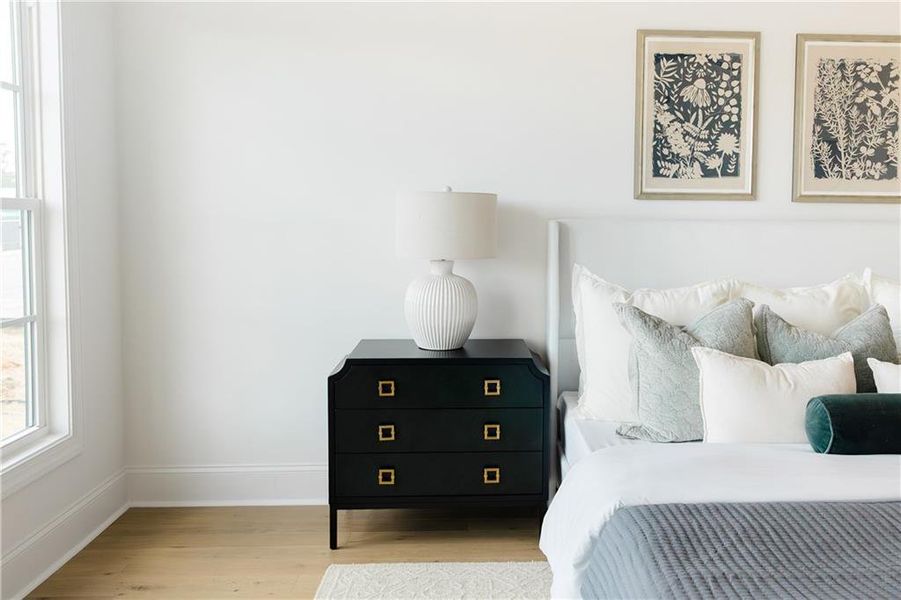 Furnished interior view inside a new home in , Alpharetta (Image 40).